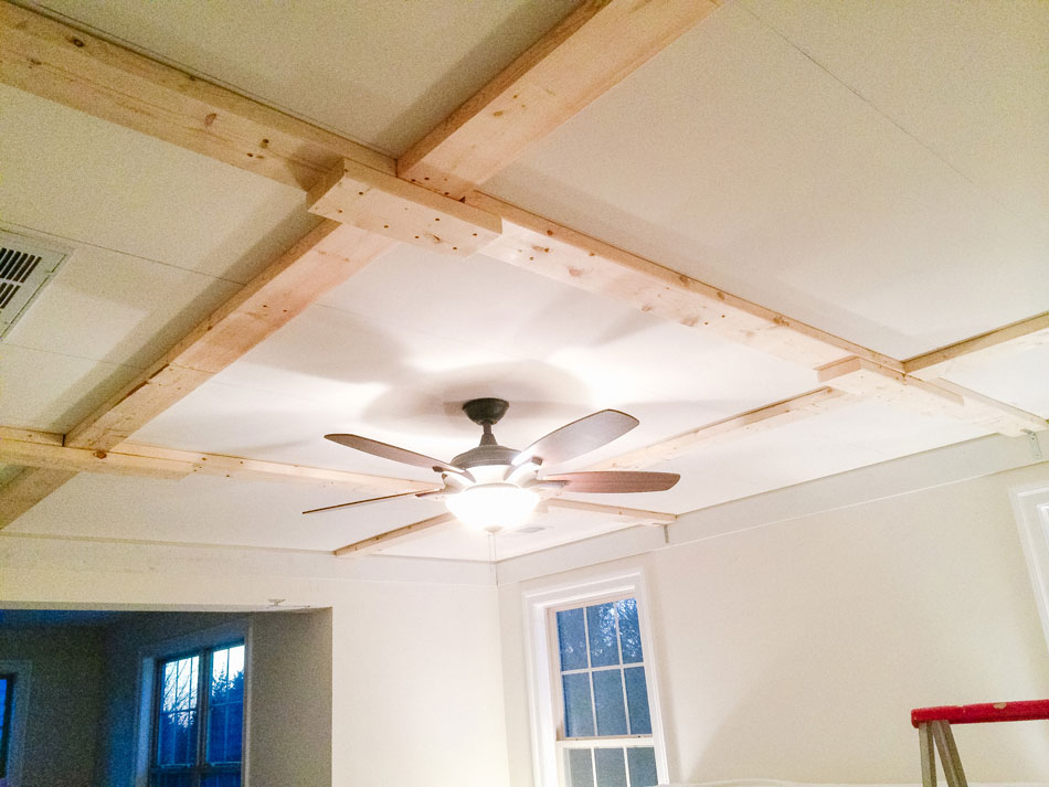 All ceiling supports are installed