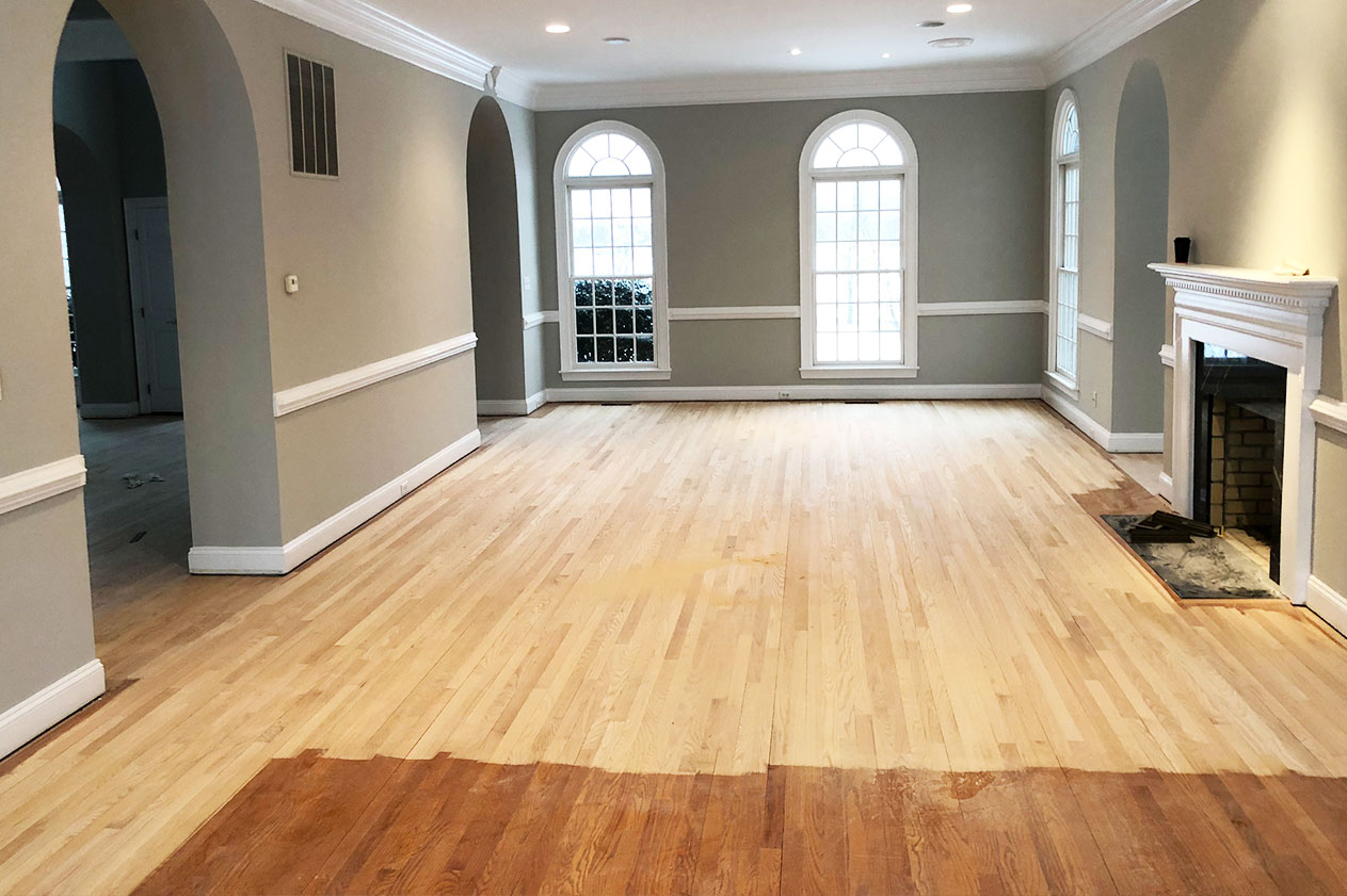 Refinish Red Oak Flooring How to Make it Like White Oak Arched Manor