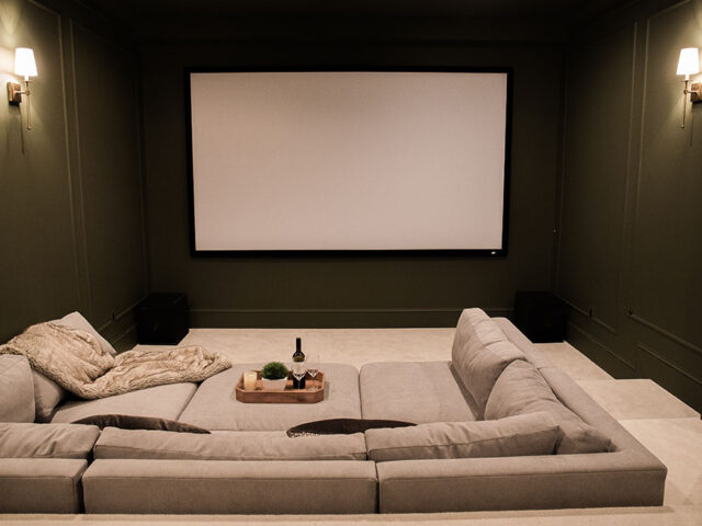 Theater Room Renovation – The Arched Manor
