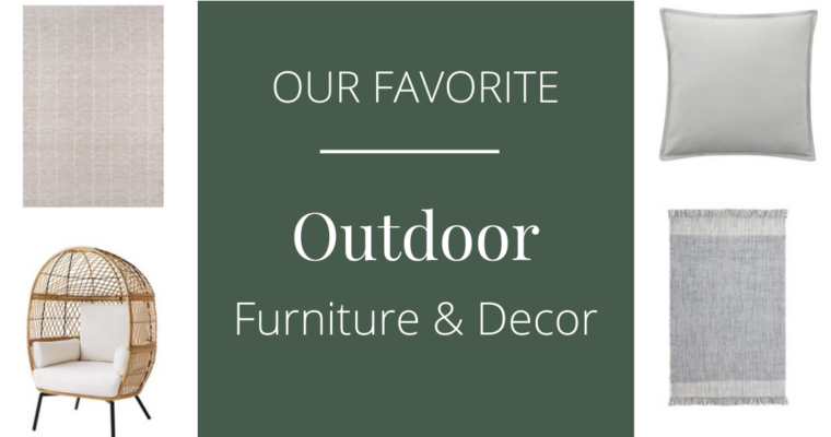 Favorite Outdoor Furniture and Decor