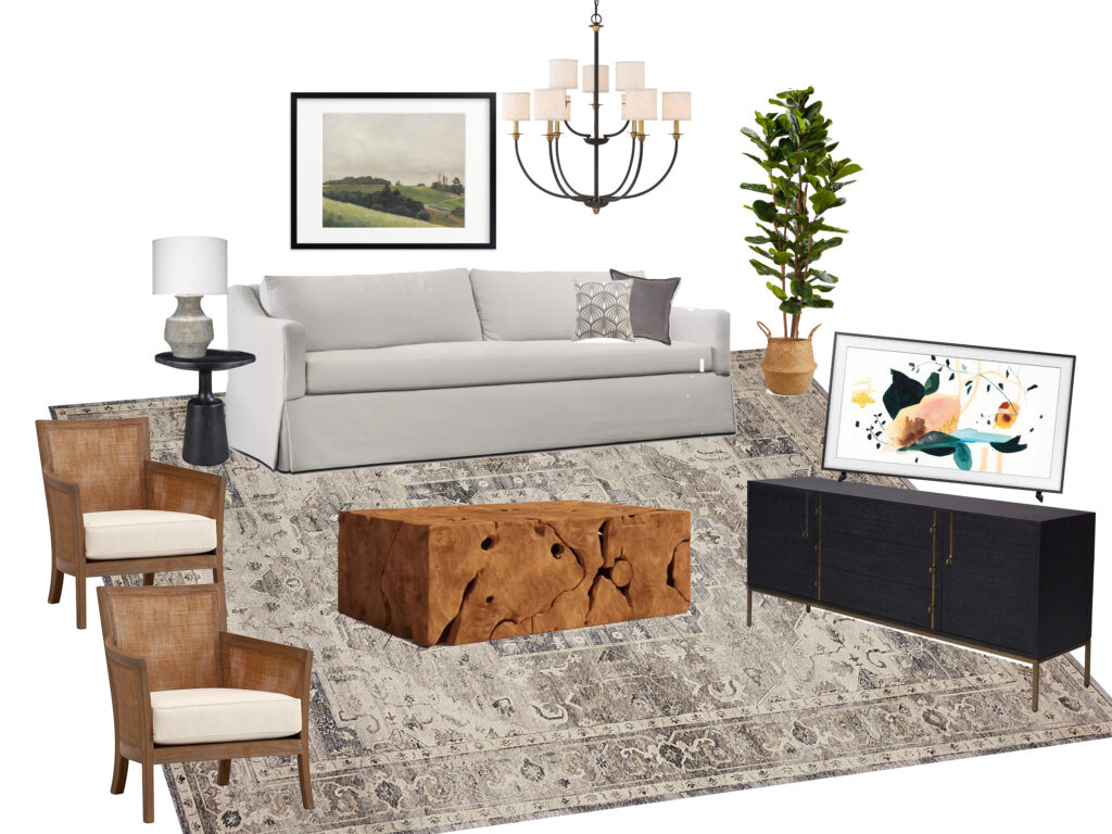 Family Room Mood Board