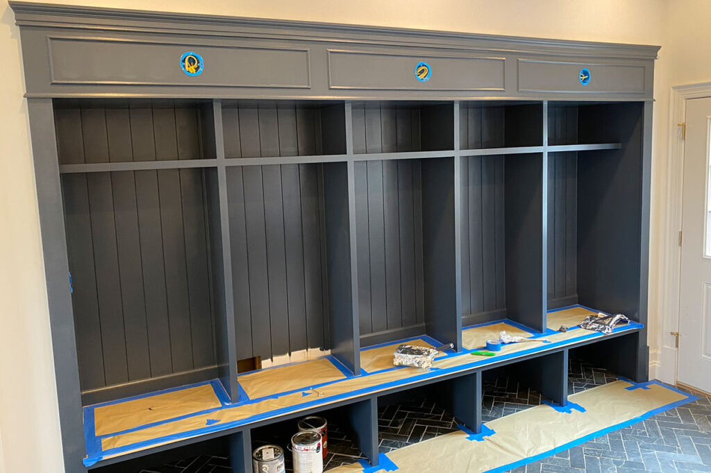 How to Build Mudroom Lockers - Plank and Pillow