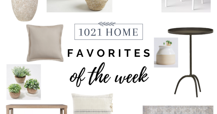 Favorite Home Decor Items of the Week – 4