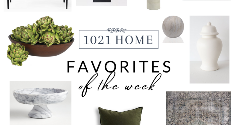 Favorite Home Decor Items of the Week – 8.10.20