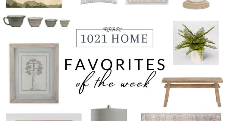 Favorite Home Decor Items of the Week – 8.17.20
