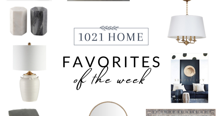 Favorite Home Decor Items of the Week – 8.24.20
