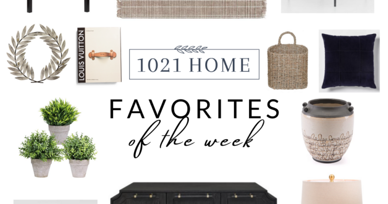 Favorite Home Decor Items of the Week – 10.23.20