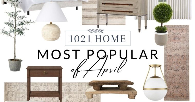 Most Popular Home Decor in April