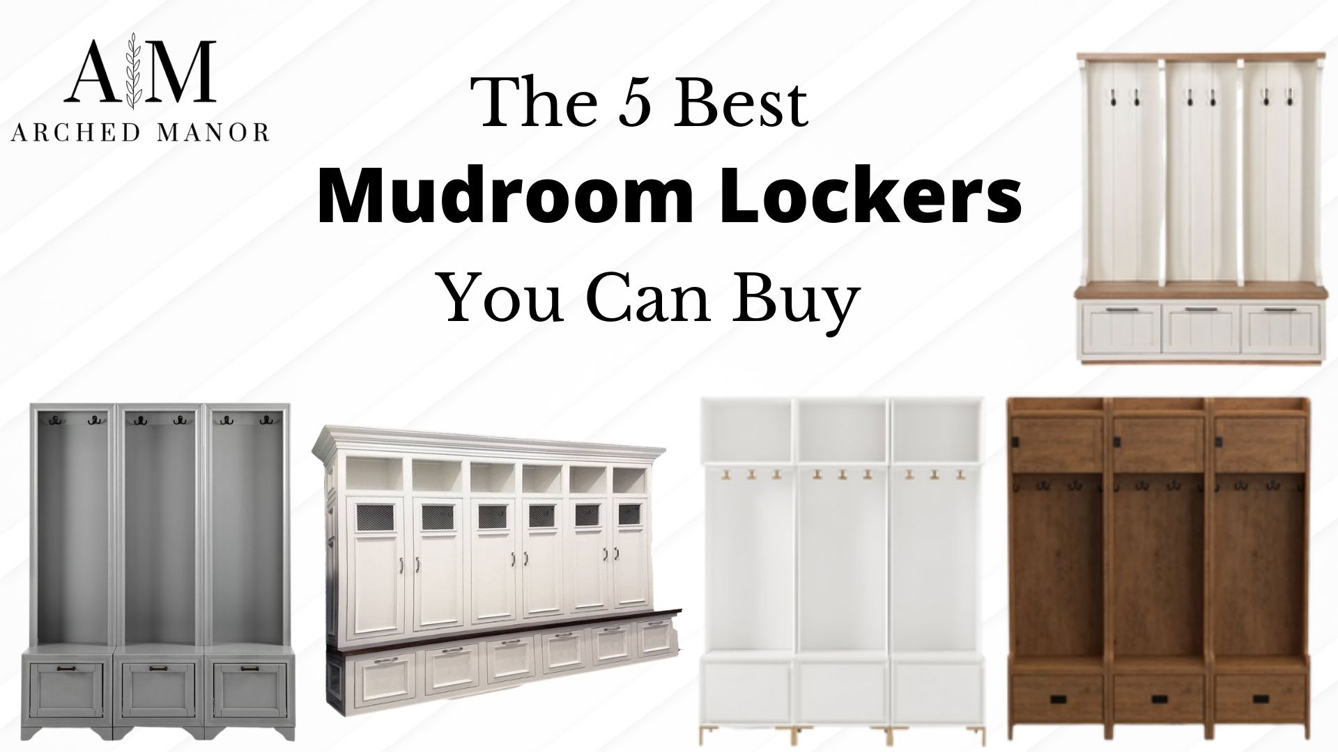 Mudroom Lockers and Hall Trees - Top 5 You Can Buy