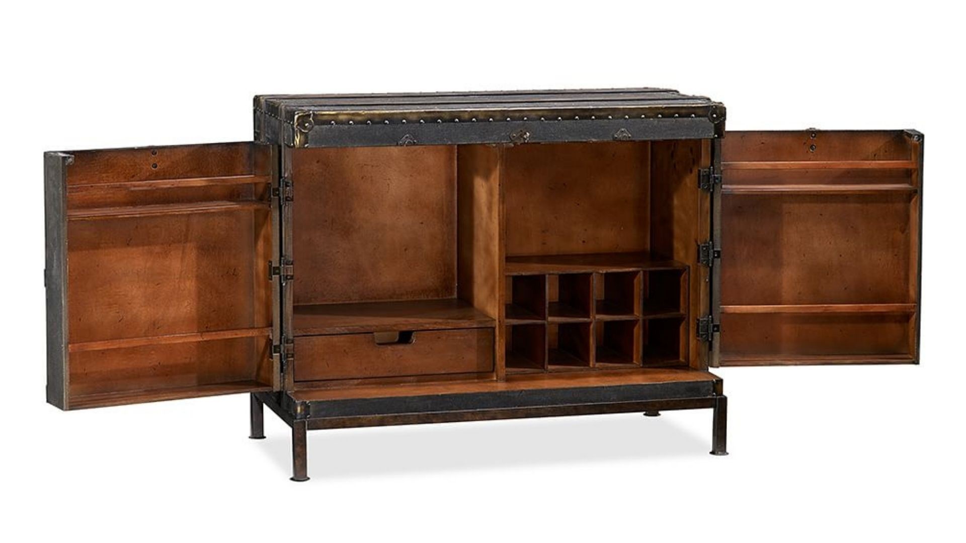 Arched Manor Ludlow Bar Cabinet 4