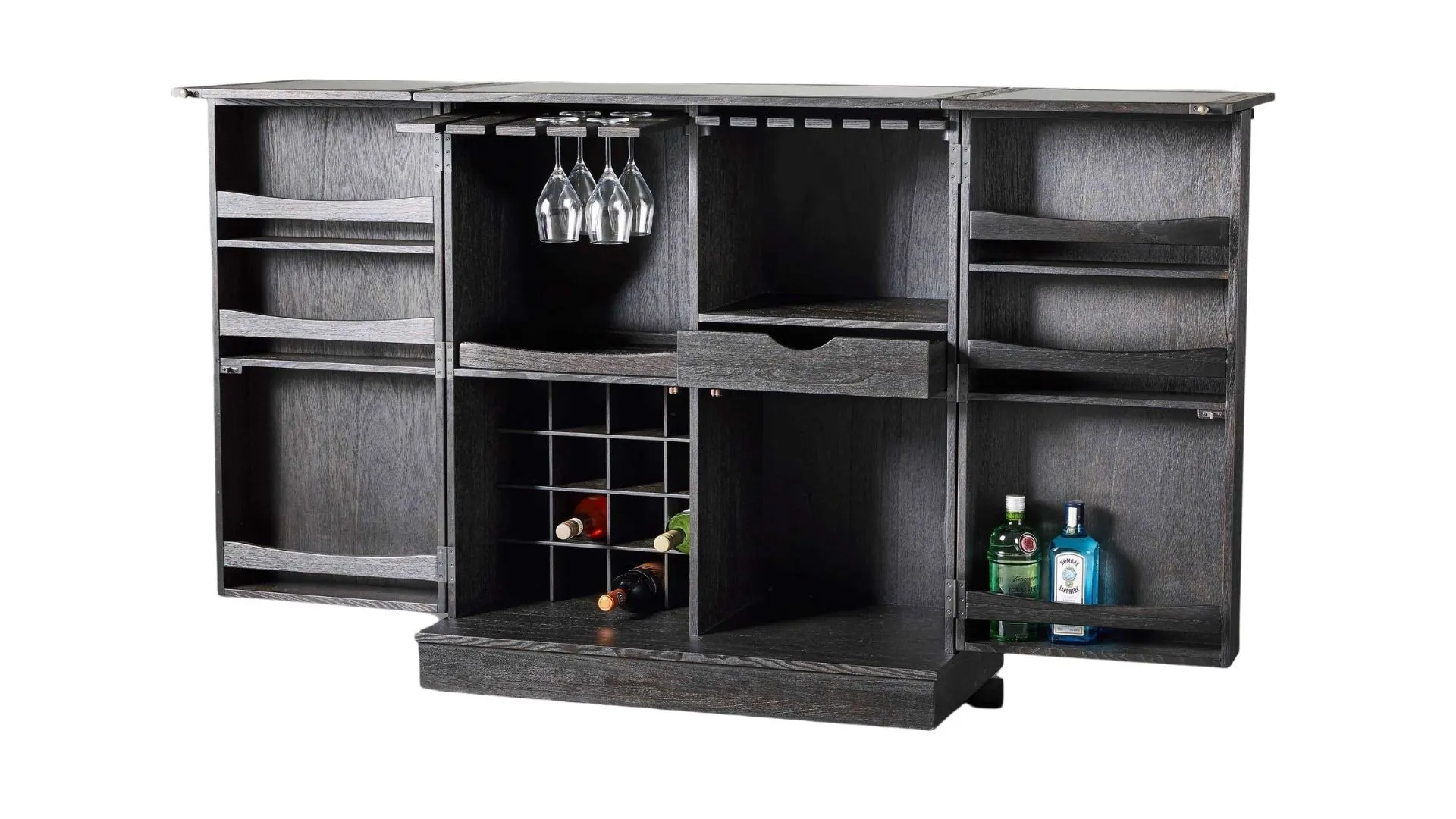 Arched Manor Sutter Bar Cabinet 5