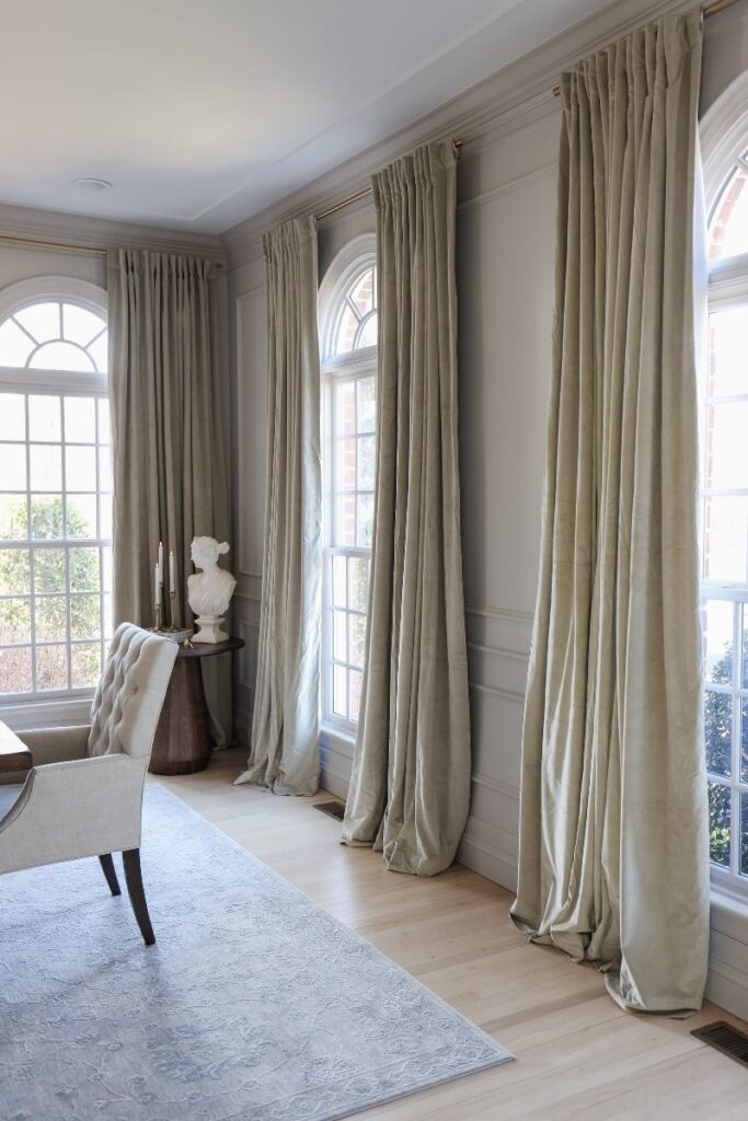 Long Velvet Curtains