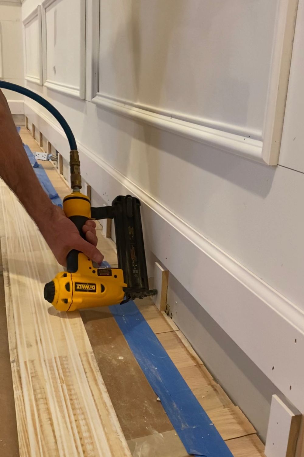 Easy to Install Custom Baseboard Trim Arched Manor