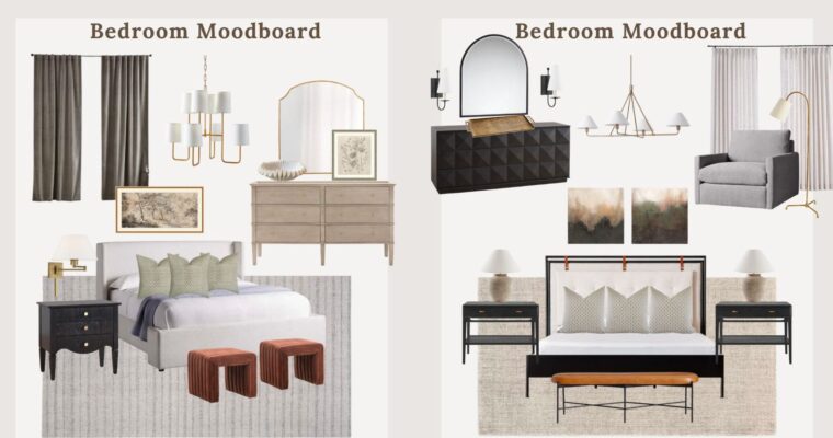 Bedroom Mood Boards – The Monroe