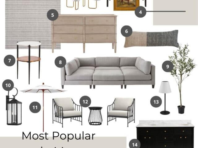 Favorite Home Decor and Furniture – May 2022