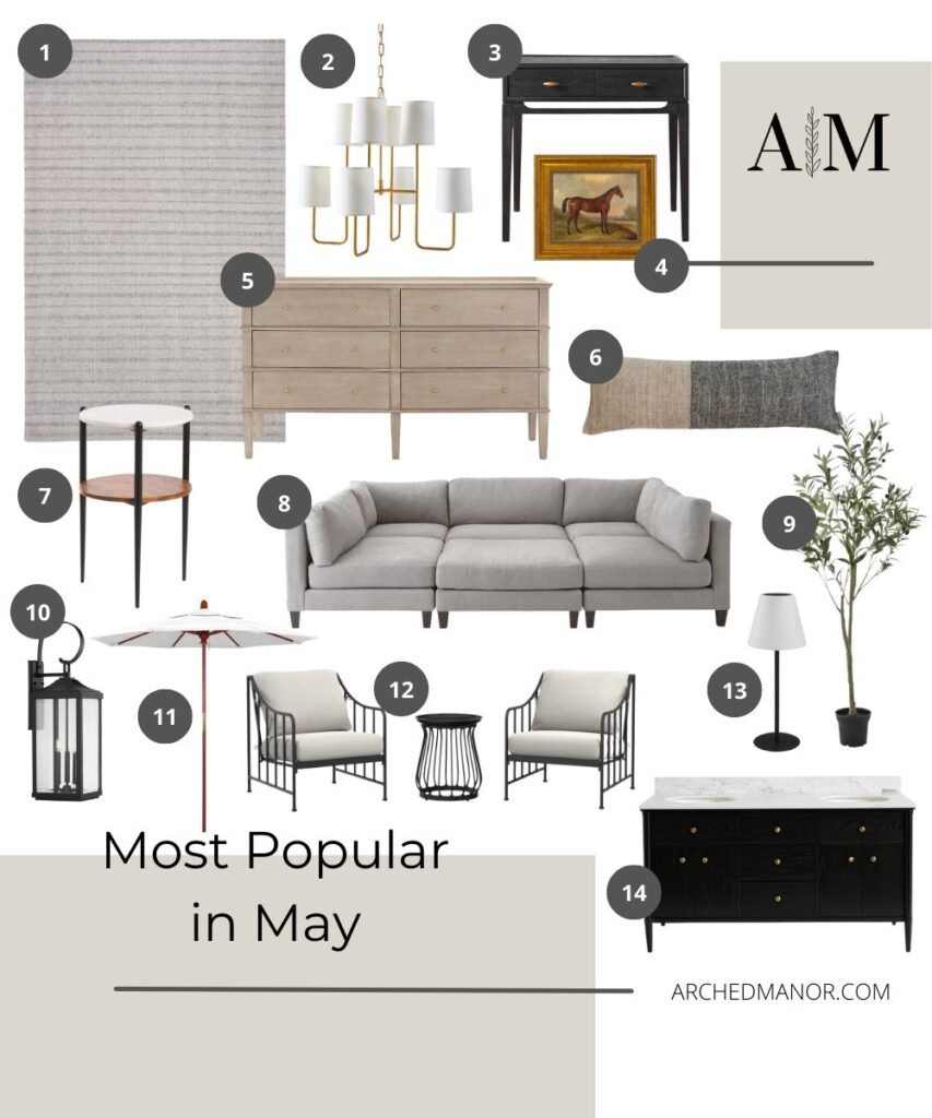 Favorite Decor and Furniture in May