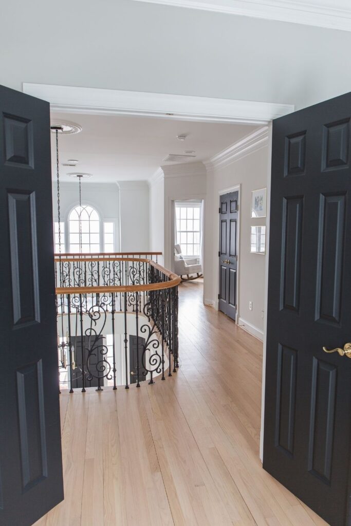 13 Interior Design Ideas That Make Your Home Feel Huge  Black interior  doors, House interior, Black trim interior