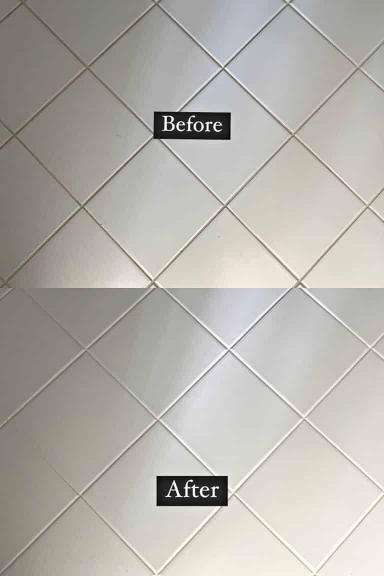 Refresh Your Bathroom Tile with Grout Paint - Arched Manor