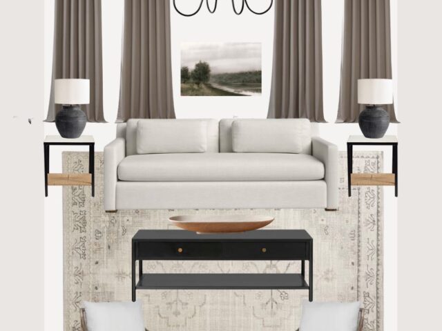 Living Room Mood Board – The Waldorf