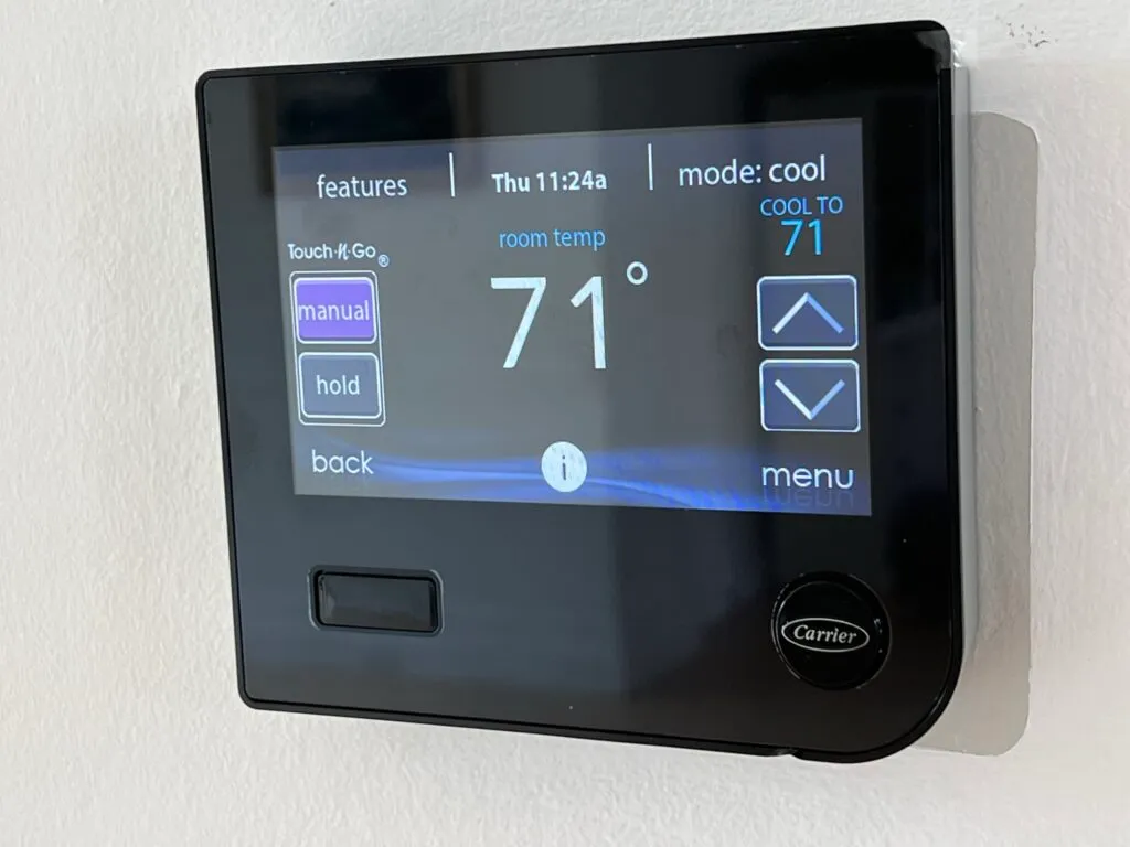 New Carrier Thermostat WiFi Control Unit