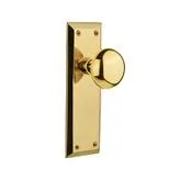 Nostalgic Warehouse New York Door Knob Unlacquered Brass