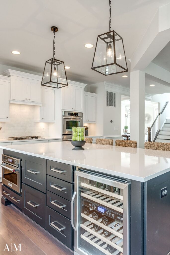 Kitchen island lighting