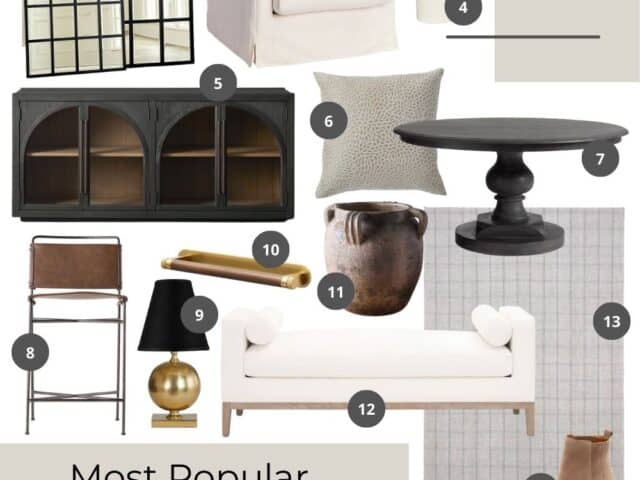 Favorite Home Decor and Furniture – October 2022