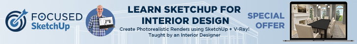 Learn FOCUSED SketchUp For Interior Design!