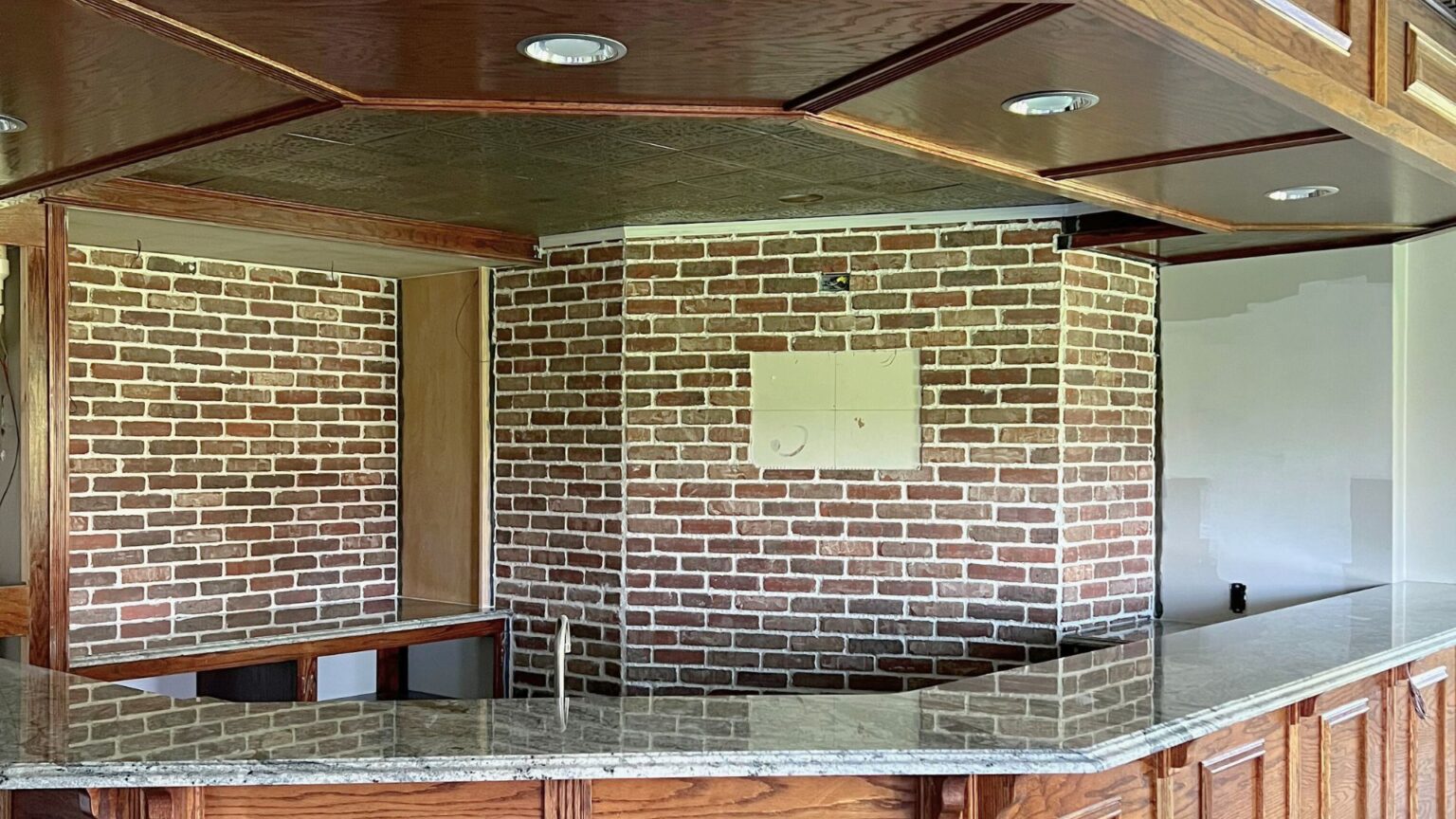 How to Install Brick Wall StepbyStep Instructions Arched Manor