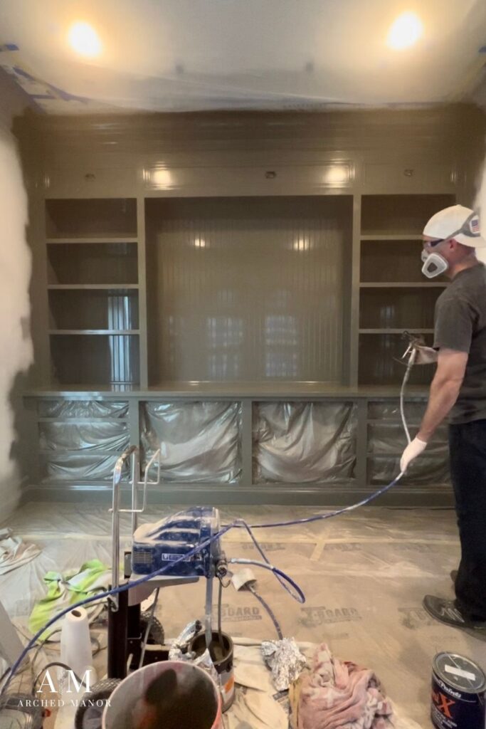 Built-in Cabinets Paint Sprayer