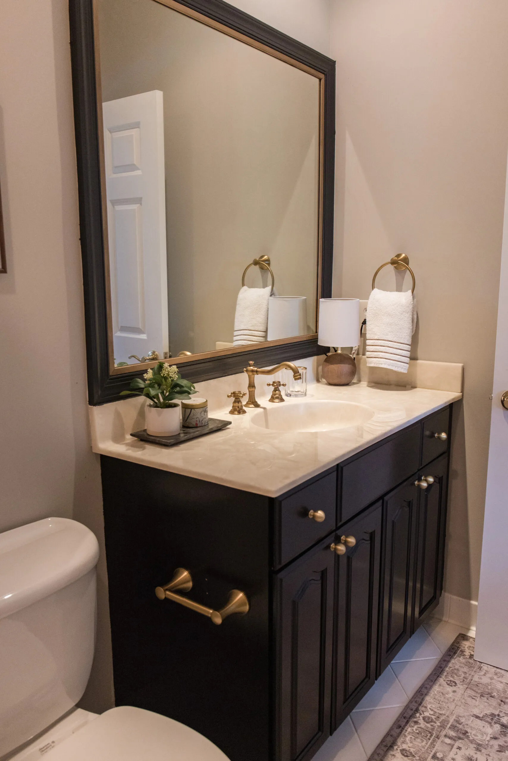 Bathroom vanities | guest bathroom, bathroom, styling, accessories