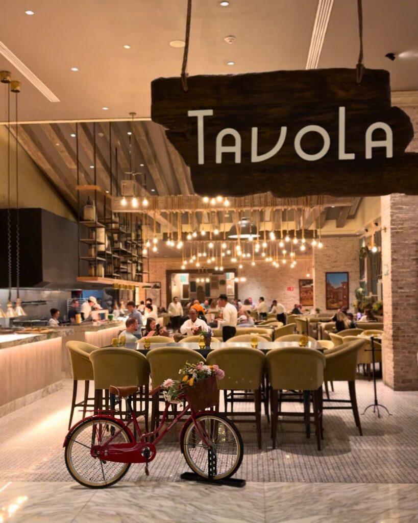 A solid Italian meal can always be had at Tavola at The Grand Moon Palace