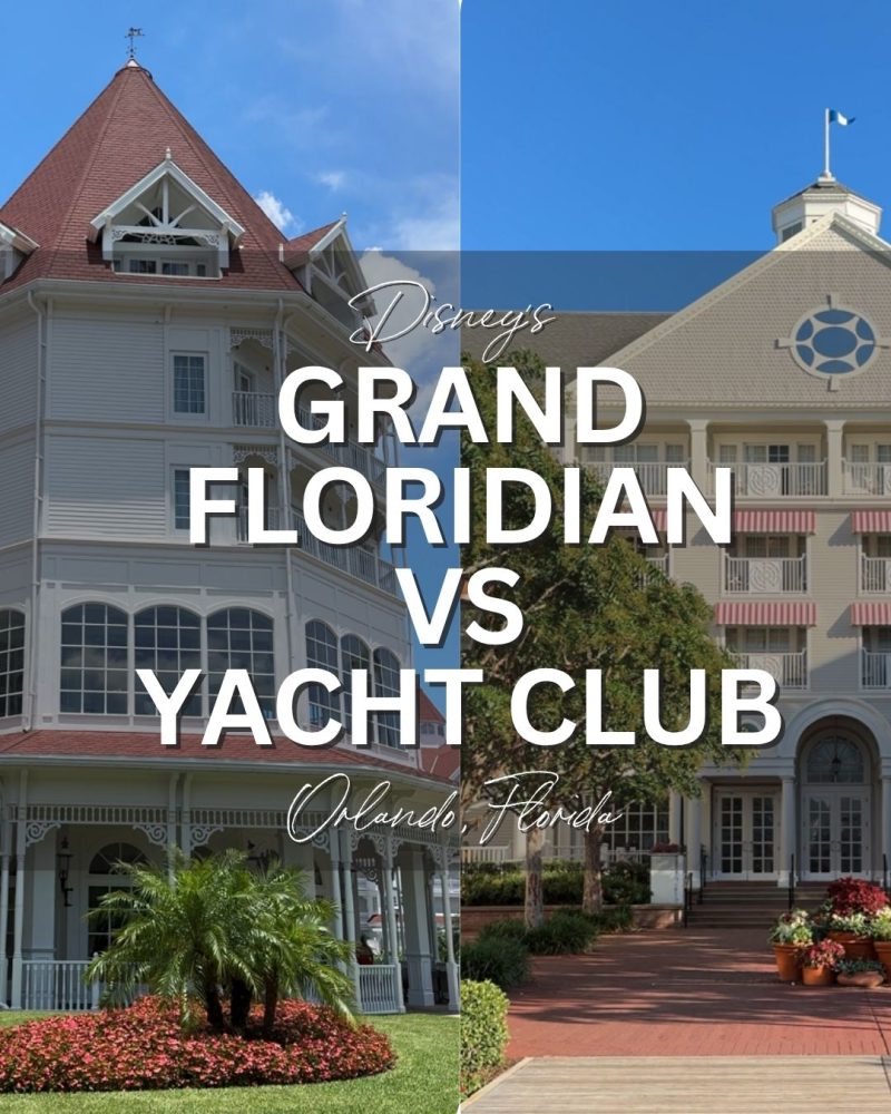 Grand Floridian vs. Yacht Club: Which Disney Deluxe Resort is Best?