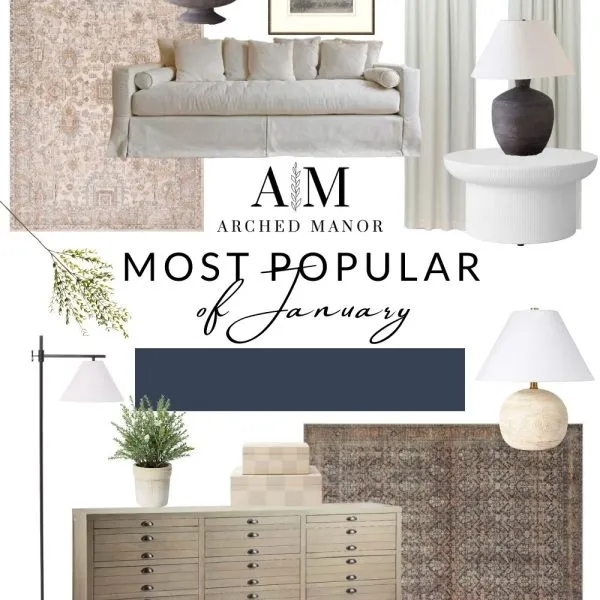 Favorite furniture and home decor of January 2022