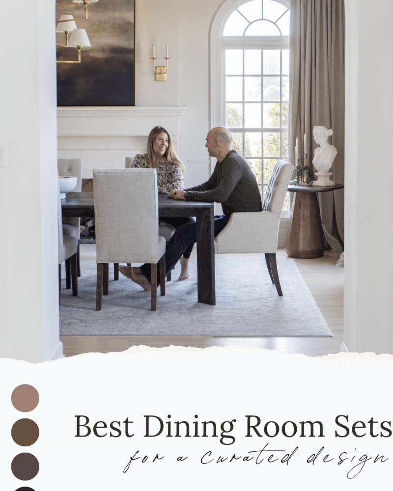 best dining room sets, for a curated design, dining room tables, dining room chairs, dining room table decor, centerpiece decor, home improvements, home decor, home styling