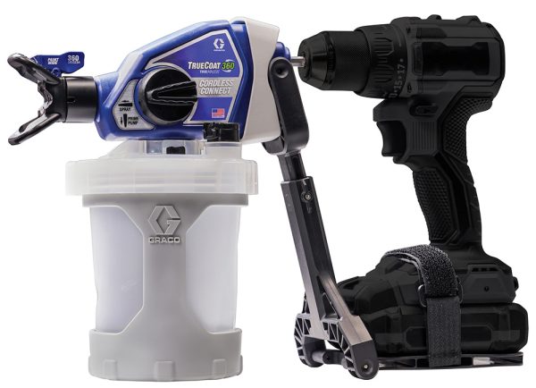 Turn Your Drill Into a Paint Sprayer TrueCoat 360 Connect Review Arched Manor