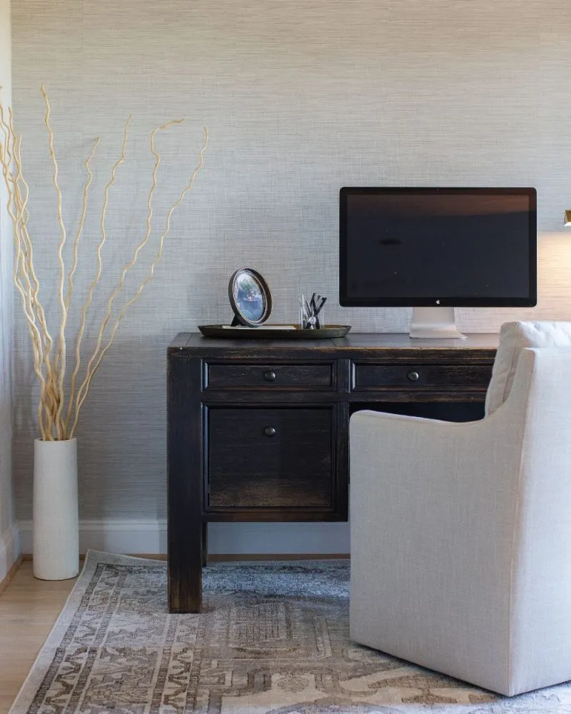 peel and stick faux grasscloth wallpaper